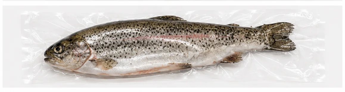 Truite entière conditionné sous vide